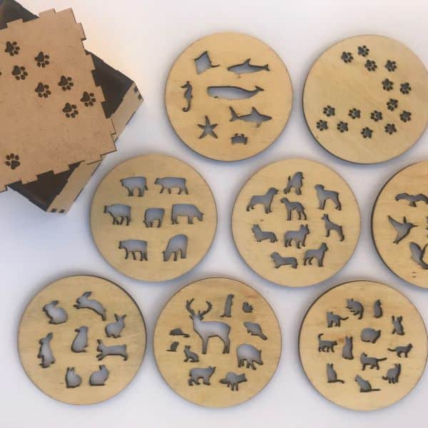 Sous verre original: lot de 8 – Image 8