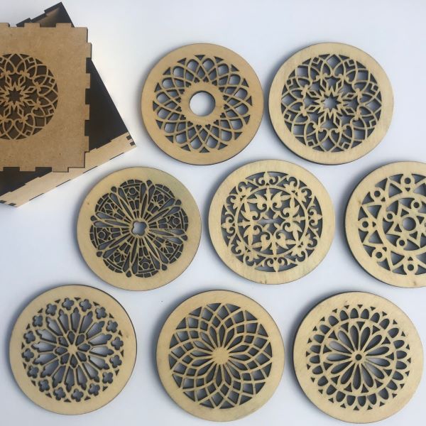 Sous verre original: lot de 8 – Image 6