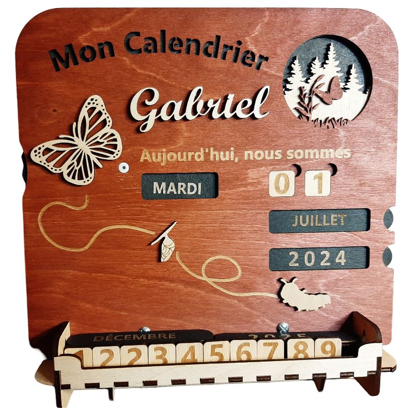 Calendreier pour enfant - activité d'éveil