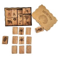 Jeu de mémoire adulte sur le thème des plantes