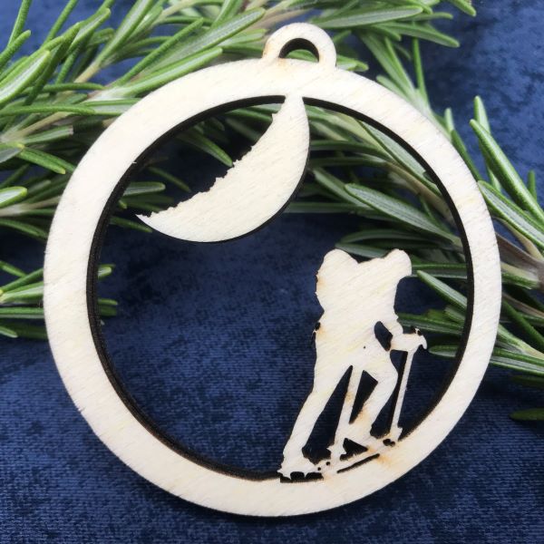 Boules de noël originales: lot de 6 motifs sports d'hiver – Image 3