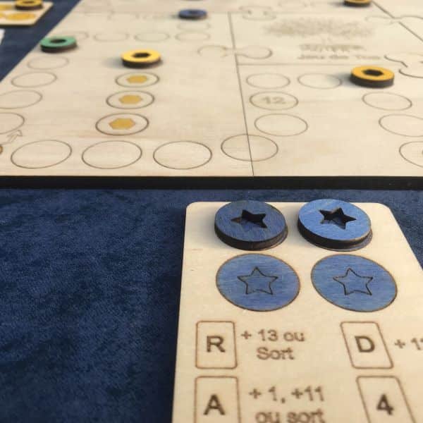 Jeu de toc avec aide de jeu