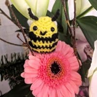 Abeille au crochet modèle 1